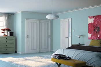 模壓板紐瓦克衣柜門(mén)